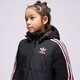 Gyerek átmeneti kabát ADIDAS KABÁT PEHELY PADDED JACKET GIRL in1328 szín: fekete