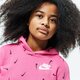 Gyerek pulóver NIKE PULÓVER KAPUCNIS SPORTSWEAR cz2566-684 szín: rózsaszín