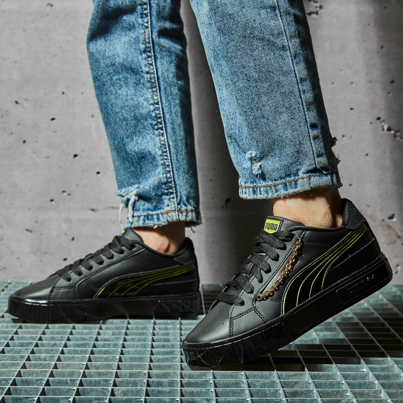 Női sportcipők PUMA CALI STAR DD WN’S 38065401 szín: fekete