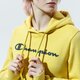 Női pulóver CHAMPION PULÓVER KAPUCNIS HOODED SWEATSHIRT 113207ys087 szín: mustársárga
