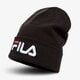 Gyerek téli sapka FILA SAPKA TÉLI SLOUCHY BEANIE LENIAR LOGO 686034002 szín: fekete