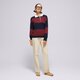 Női pulóver LEVI'S PULÓVER IVY LEAGUE STRIPED SWEATER REDS a8504-0001 szín: bordó