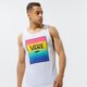 Férfi póló VANS TANK PRINT BOX TANK vn0a31exzj41 szín: fehér