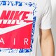 Férfi póló NIKE PÓLÓ SS M NSW TEE DRPTL AF1 1 942452-100 szín: fehér