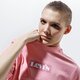 Női póló LEVI'S PÓLÓ HEAVYWEIGHT RIGHT ON TEE 18392-0003 szín: rózsaszín