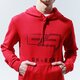 Férfi pulóver CONFRONT PULÓVER KAPUCNIS BIG LOGO HOODY cf320blm38003 szín: piros
