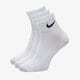 Női zoknik NIKE ZOKNI U NK EVERYDAY LTWT ANKLE 3PR sx7677-100 szín: fehér