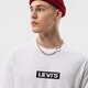 Férfi póló LEVI'S PÓLÓ RELAXED SS TEE AGILITY a2082-0057 szín: fehér