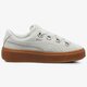 Női sportcipők PUMA PLATFORM V2 SUEDE 36646102 szín: bézs