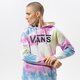 Női pulóver VANS PULÓVER KAPUCNIS WM SPIRALING HOODIE ORCHID vn0a5asm0fs1 szín: multicolor