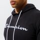 Férfi pulóver CHAMPION PULÓVER KAPUCNIS HOODED SWEATSHIRT 214138kk001 szín: fekete