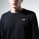 Férfi pulóver FILA PULÓVER EFIM CREW SWEAT 688164002 szín: fekete