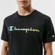 Férfi póló CHAMPION PÓLÓ CREWNECK PÓLÓ 215791kk001 szín: fekete