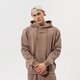 Férfi pulóver ADIDAS PULÓVER KAPUCNIS TREFOIL LINEAR LABEL HOODIE hm2652 szín: barna
