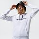 Női pulóver CHAMPION PULÓVER KAPUCNIS HOODED SWEATSHIRT 112580ww001 szín: fehér