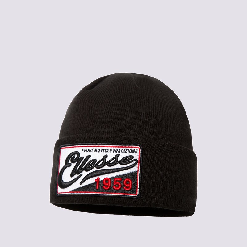 ELLESSE SAPKA BOLLONI BEANIE BLK