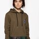 Női pulóver HYPE PULÓVER BULBASAUR CAMO hpok025 szín: khaki