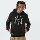 Férfi pulóver NEW ERA PULÓVER KAPUCNIS MLB CAMO INFILL PO HOODY NEYYAN BLK 12827258 szín: fekete