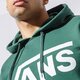 Férfi pulóver VANS PULÓVER KAPUCNIS VANS CLASSIC PO HOODIE II vn0a456beei1 szín: zöld