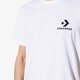 Férfi póló CONVERSE PÓLÓ SSLEFT CHEST STAR CHEVRON TEE 10007886-a04 szín: fehér