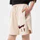 Női rövidnadrágok NIKE RÖVIDNADRÁG W NK SI FLEECE SHORT NBA dh7572-219 szín: bézs