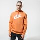 Férfi pulóver NIKE PULÓVER KAPUCNIS SPORTSWEAR CLUB FLEECE bv2973-871 szín: narancssárga
