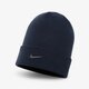 Gyerek téli sapka NIKE SAPKA TÉLI U NSW BEANIE CUFFED SWOOSH cw6324-451 szín: sötétkék