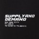 Női rövidnadrágok SUPPLY & DEMAND NEW YORK CITY CYCLE SHORTS  suptw16156 szín: fekete