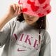 Gyerek póló NIKE PÓLÓ G NSW TREND BF TEE PRNT fd0888-063 szín: szürke