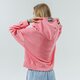 Női pulóver NIKE PULÓVER KAPUCNIS W NSW WASH HOODIE cz9854-675 szín: rózsaszín