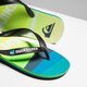 Férfi papucsok és szandálok QUIKSILVER MOLOKAISLASHLOG aqyl100408xkgb szín: multicolor