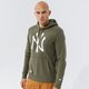 Férfi pulóver NEW ERA PULÓVER KAPUCNIS NYY GREEN MLB APPAREL NEW YORK YANK 11863698 szín: zöld