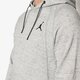Férfi pulóver JORDAN PULÓVER JSW WINGS LITE PO HOODIE 914480-063 szín: szürke