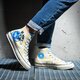 Férfi sportcipők CONVERSE CHUCK 70 BE NICE FLORAL  172863c szín: fehér