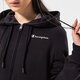 Női pulóver CHAMPION PULÓVER KAPUCNIS HOODED FULL ZIP 114862kk001 szín: fekete