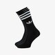 Női zoknik ADIDAS ZOKNI 3-PACK SOCKS HIGH CREW s21490 szín: fekete