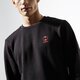 Férfi pulóver CONFRONT PULÓVER ESSENTIAL BLK SWEATSHIRT cf39blm39003 szín: fekete