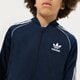 Gyerek pulóver ADIDAS PULÓVER CIPZÁRAS SST TRACK TOP BOY hk0298 szín: sötétkék