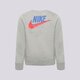 Gyerek pulóver NIKE PULÓVER B NSW SI FLC CREW BB fd1199-063 szín: szürke