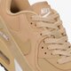 Női sportcipők NIKE W AIR MAX 90 LEA 921304-200 szín: bézs