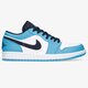 Férfi sportcipők AIR JORDAN 1 LOW  553558-144 szín: fehér