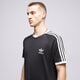 Férfi póló ADIDAS PÓLÓ 3-STRIPES TEE ia4845 szín: fekete