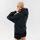 Női pulóver NIKE PULÓVER KAPUCNIS W NSW WASH HOODIE cz9854-010 szín: fekete