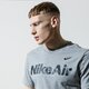 Férfi póló NIKE PÓLÓ AIR ck2232-063 szín: szürke