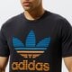 Férfi póló ADIDAS PÓLÓ TREF OMBRE T gp0166 szín: fekete