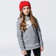 Gyerek pulóver NIKE PULÓVER KAPUCNIS G NSW PE PULLOVER bv2717-091 szín: szürke