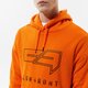 Férfi pulóver CONFRONT PULÓVER KAPUCNIS BIG LOGO HOODY ORA cf121blm24004 szín: narancssárga