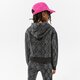 Gyerek pulóver JORDAN PULÓVER KAPUCNIS ESSENTIALS SNAKE PO GIRL 45b311-023 szín: fekete