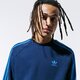 Férfi pulóver ADIDAS PULÓVER 3-STRIPES CREW ek0260 szín: sötétkék