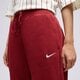 Női nadrágok NIKE NADRÁG W NSW PHNX FLC HR OS PANT dq5887-677 szín: bordó